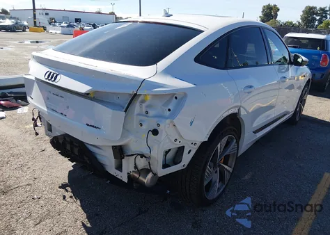 2022 Audi E-Tron Sportback Prestige S Line Quattro z USA, uszkodzony, nr VIN WA13AAGE0NB039856